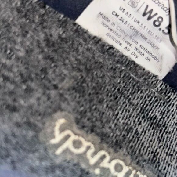 Women's allbirds Mist Dark Grey Sole Tree Breezer Ballet Flats Size 8.5 - Picture 5 of 7